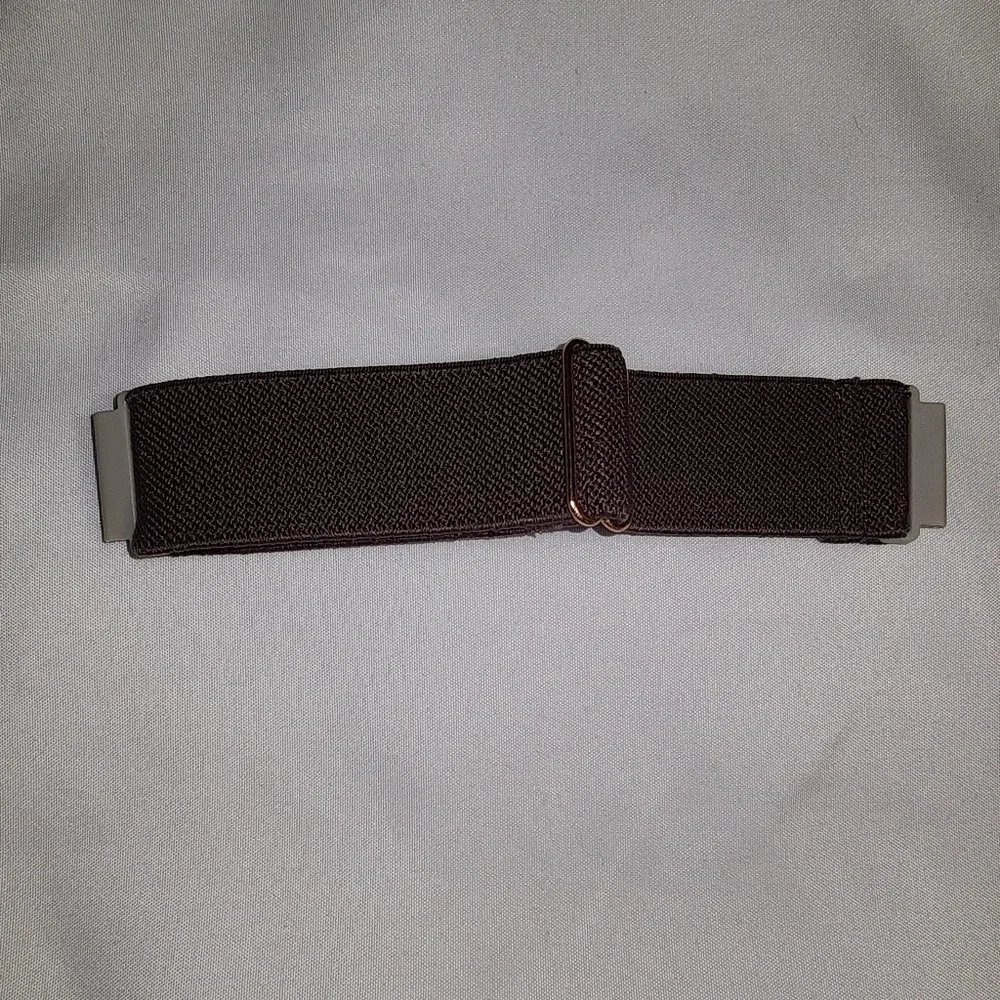 🌻🌻🆕 New Elastic Watch Bands - Set of 2 - Mauve/Ash Purple (Pin Connection)